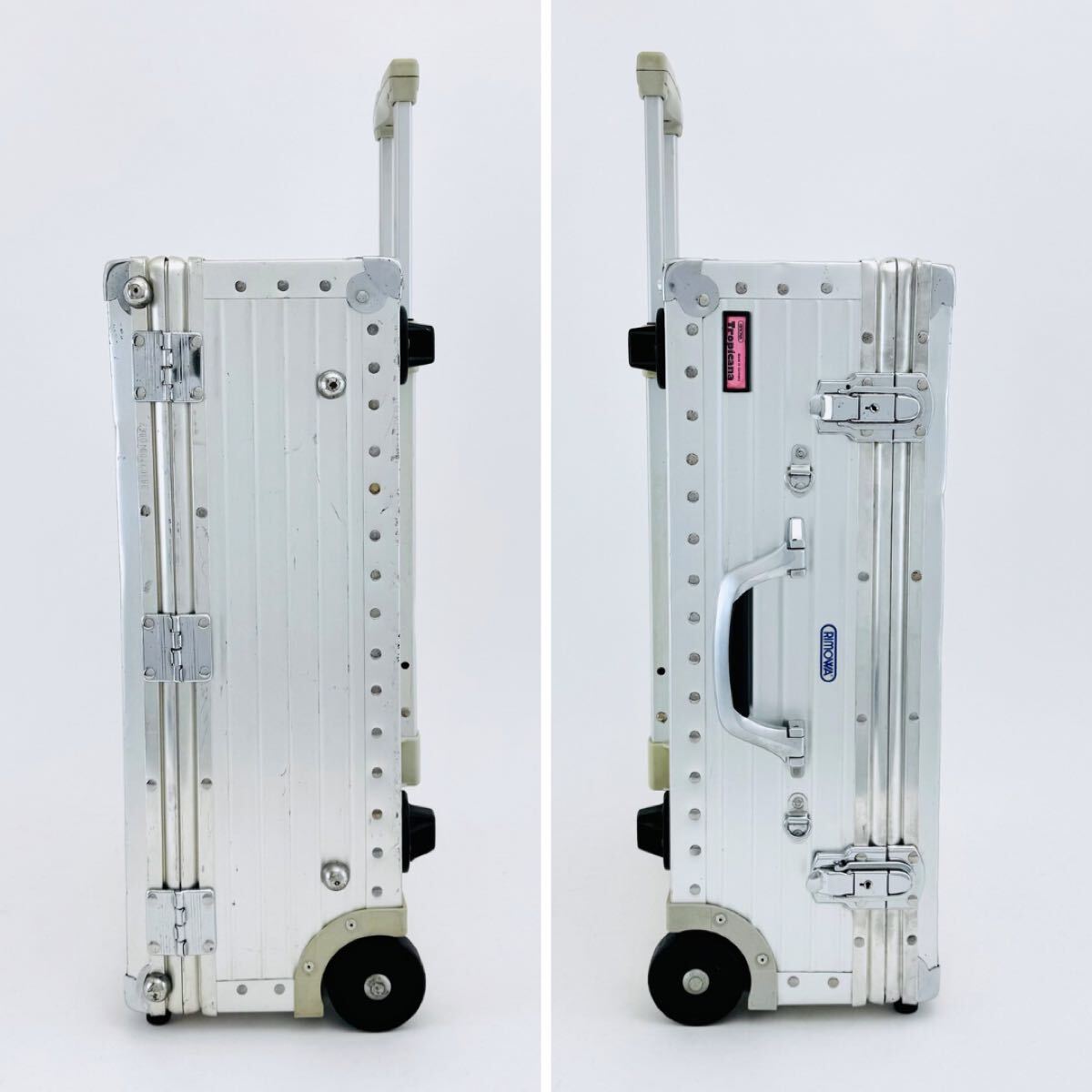 廃盤】青ロゴ RIMOWA リモワ TROPICANA トロピカーナ 42L 2輪 廃盤】青ロゴ RIMOWA リモワ TROPICANA トロピカーナ 42L 2輪