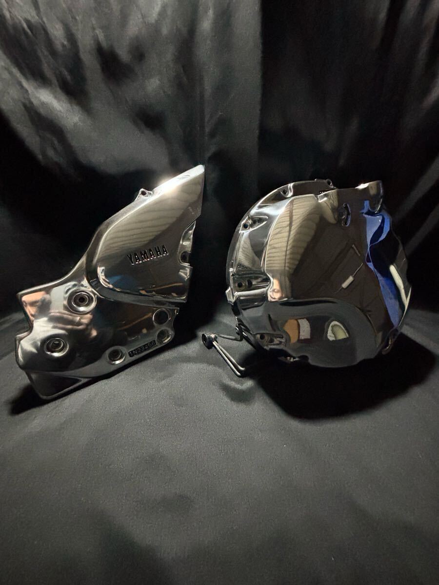 バフ工房 XJR400 XJR400R クラッチカバー&スプロケットカバー(検 バフ工房 XJR400 XJR400R クラッチカバー&スプロケットカバー(検