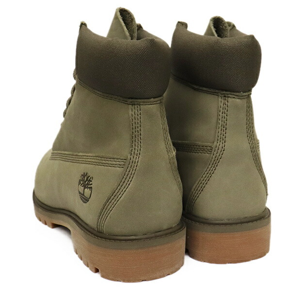 Timberland (ティンバーランド) A41MW-EO8 6in PREM WP BT 6インチプレミアムウォータープルーフブーツ Olive TB541 US9.5-約27.5cm