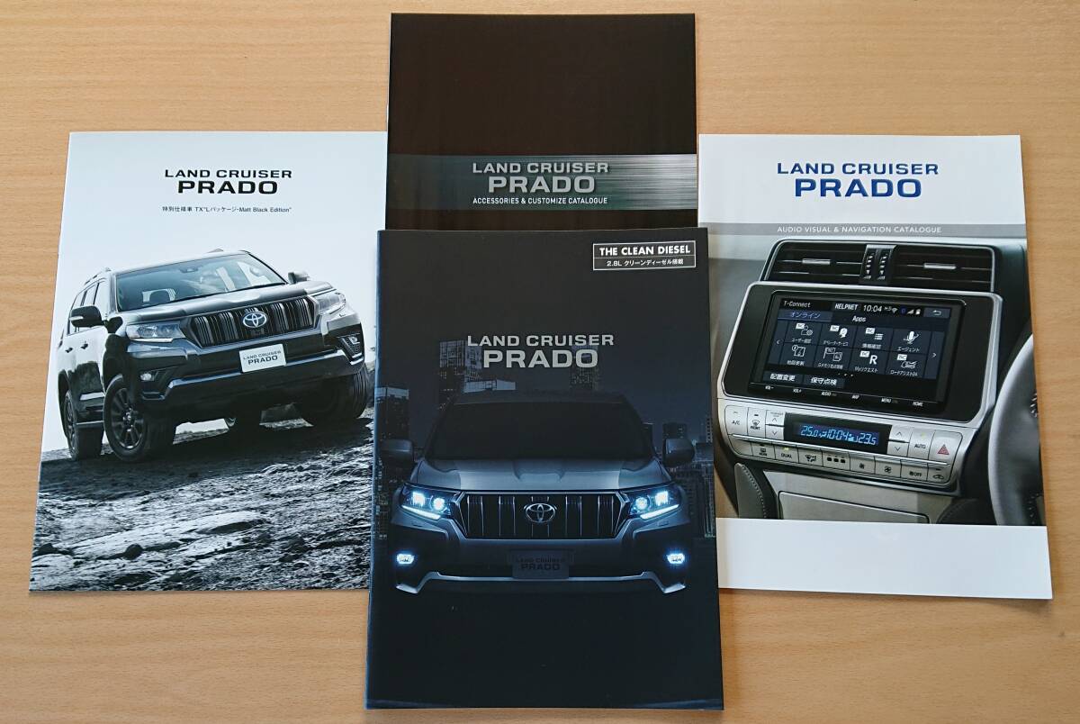 * Toyota * Land Cruiser Prado 150 серия 2022 год 8 месяц каталог / специальный выпуск Black Edition каталог * блиц-цена *
