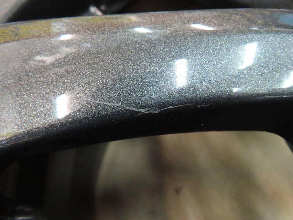 ☆クリムソン チームスパルコ ヴァローザ 16インチ アルミホイール 7J +50 5穴 PCD112 ガンメタ 4本 中古 CRIMSON Team Sparco Valosa☆_画像6