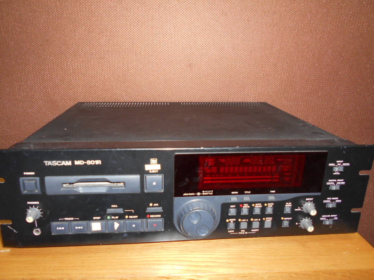 Yahoo!オークション - 中古品 TASCAM 業務用MDレコーダー MD Yahoo!オークション - 中古品 TASCAM 業務用MDレコーダー MD