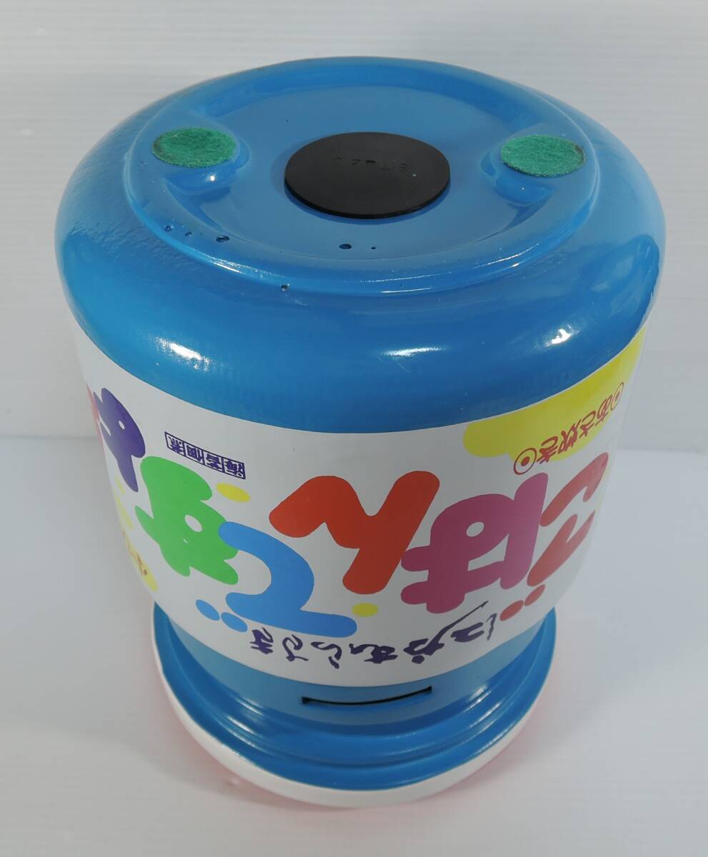 ☆000■桃屋　江戸むらさき　ごはんですよ！　大きな　貯金箱　陶器制■