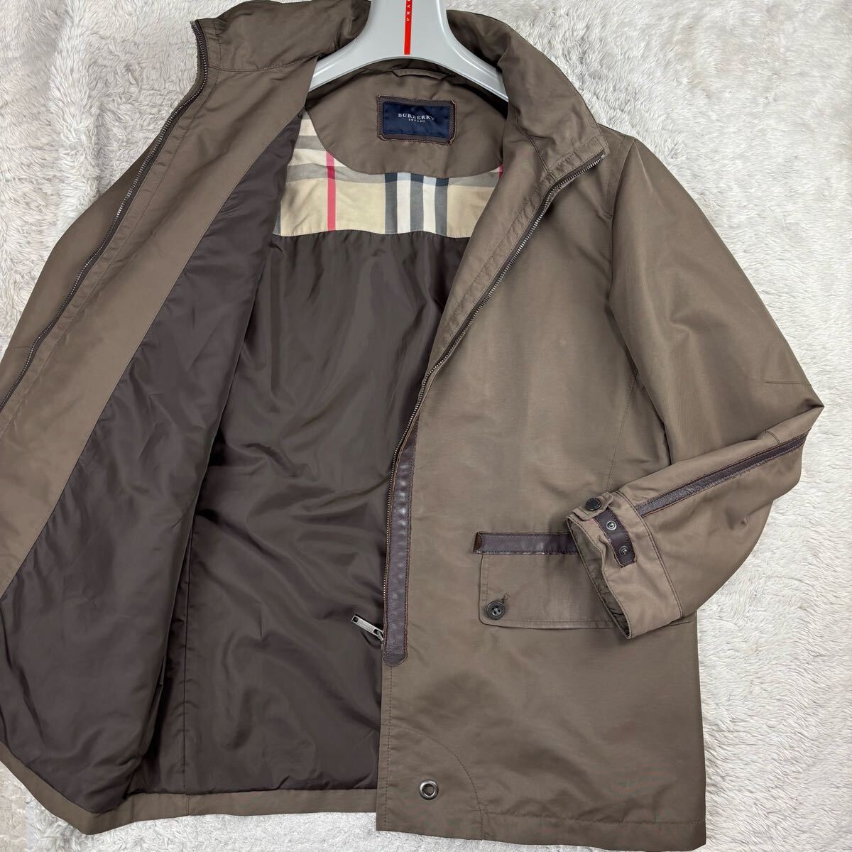 1円 美品 L~XL.LL バーバリーロンドン BURBERRY LONDON 2way 中綿ブルゾンジャケット コート メガチェック ノバチェック牛革メンズブラウン(ジャンパー、ブルゾン)|売買されたオークション情報、Yahoo!オークション(旧ヤフオク!) の商品情報をアーカイブ公開 - オーク 1円 美品 L~XL.LL バーバリーロンドン BURBERRY LONDON 2way 中綿ブルゾンジャケット コート メガチェック ノバチェック牛革メンズブラウン(ジャンパー、ブルゾン)|売買されたオークション情報、Yahoo!オークション(旧ヤフオク!) の商品情報をアーカイブ公開 - オーク