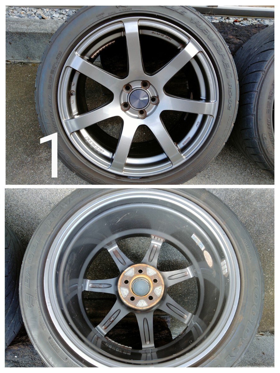 エンケイ PF-07 17インチ 9j +38 pcd100 255 40 17 ENKEI zn6 エンケイ PF-07 17インチ 9j +38 pcd100 255 40 17 ENKEI zn6