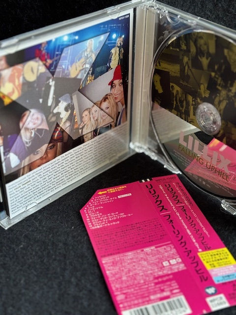 リリックス LILLIX / フォーリング?アップヒル FALLING UPHILL 美品CD 女性ロック?グループ　　日本限定ボーナストラック入り 