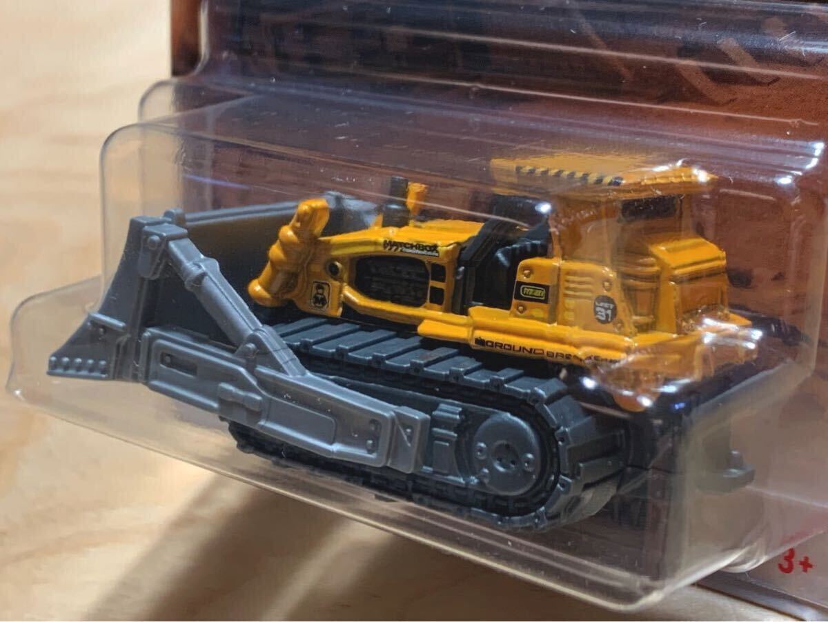 [ новый товар : нераспечатанный ]MATCHBOX Matchbox ground брейкер ( бульдозер ) / GROUND BREAKER (Bulldozer) [ желтый ]