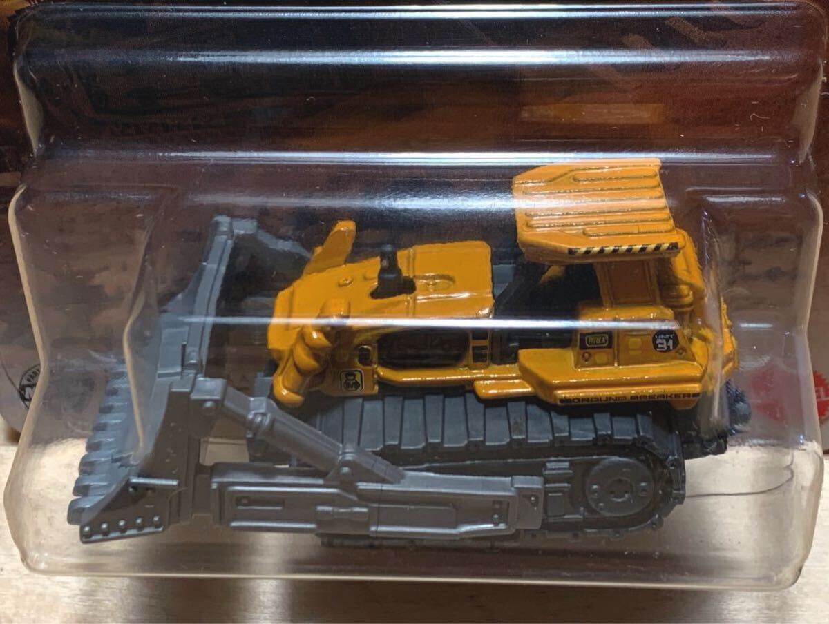 [ новый товар : нераспечатанный ]MATCHBOX Matchbox ground брейкер ( бульдозер ) / GROUND BREAKER (Bulldozer) [ желтый ]