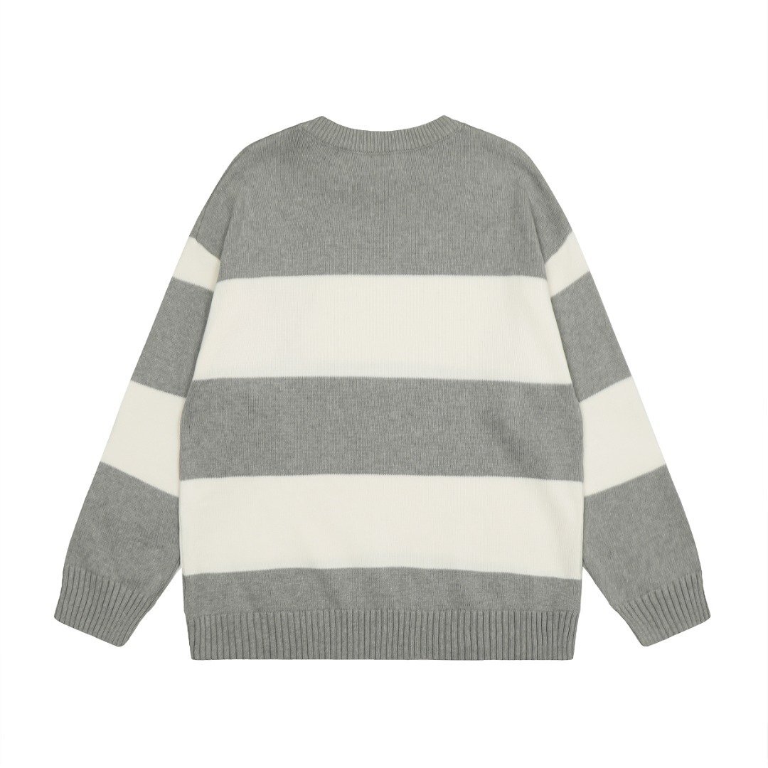 【正規品】amiparis Ｌサイズ　セーター　ボーダー　ニット