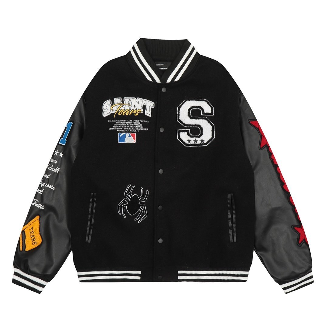 SAINT MICHAEL セントマイケル スタジャン tears vintage jacket SAINT MICHAEL セントマイケル スタジャン tears vintage jacket