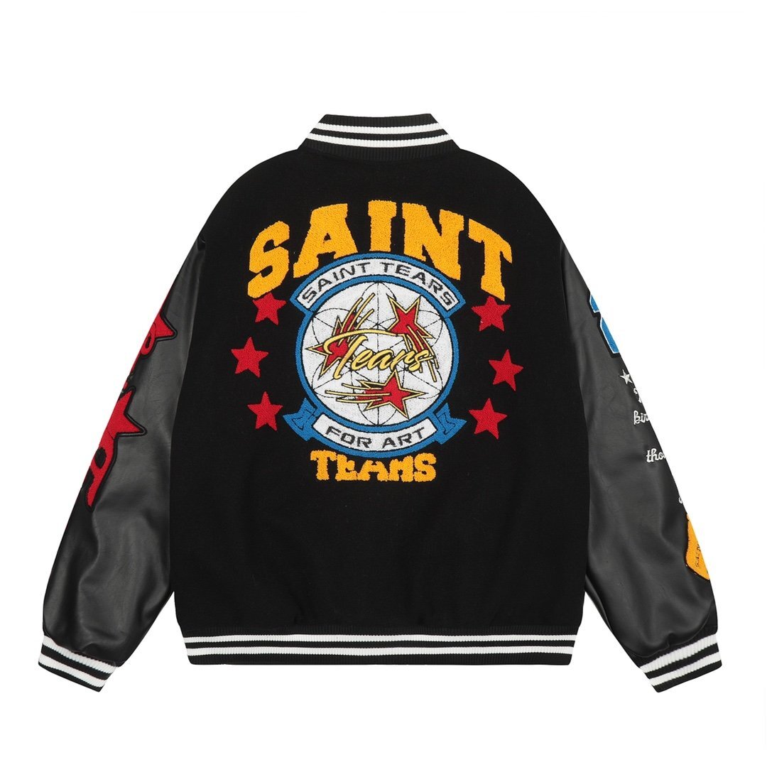 SAINT MICHAEL セントマイケル スタジャン tears vintage jacket SAINT MICHAEL セントマイケル スタジャン tears vintage jacket