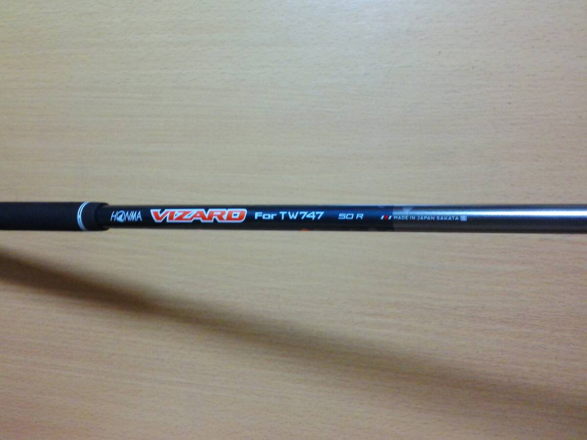 Honma Golf HONMA Honma T//WORLD TW747P Tour world 4 номер железный 4I оригинал карбоновый VIZARD for TW747 50 R