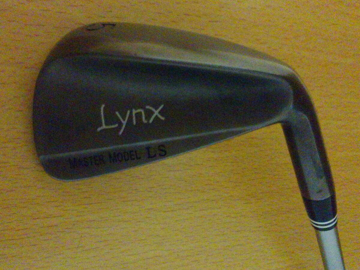 リンクス LYNX MASTER MODEL LS マスターモデル ブラック仕上げ 5番アイアン 5I オリジナルカーボン POWER TUNED R_画像1