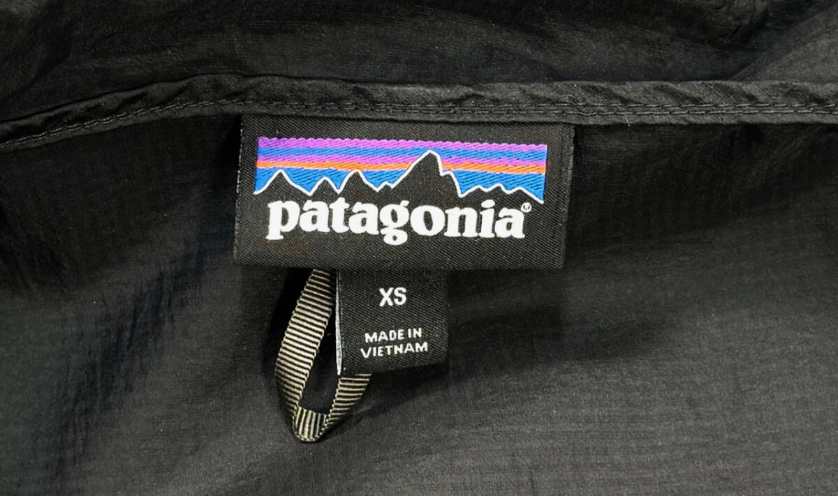 2016 PATAGONIA Houdini jacket XS Black 10s オールドパタゴニア フーディニジャケット アウトドア 登山 黒_画像4