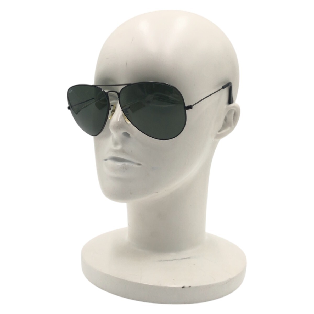 美品 Ray-Ban レイバン ヴィンテージ B&L ボシュロム アビエーター ブラック 黒 メタル サングラス メンズ 410873