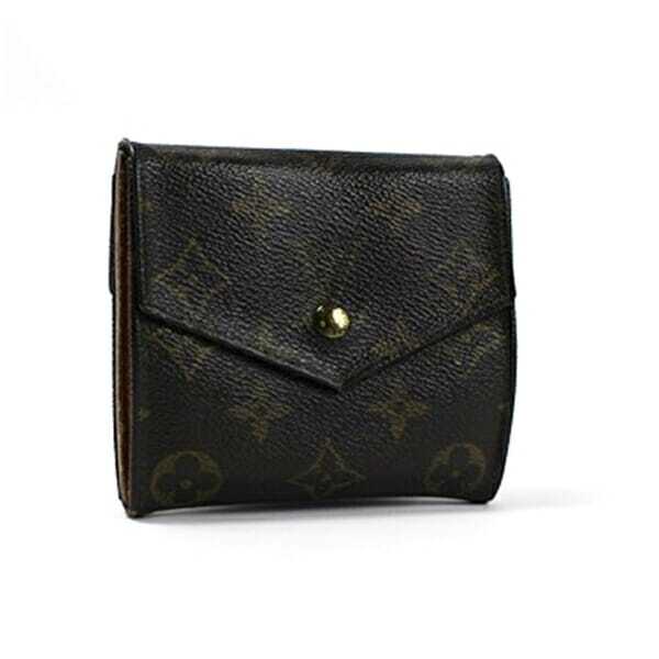 LOUIS VUITTON 三つ折り財布 ポルトモネビエカルトクレディ ダミエ