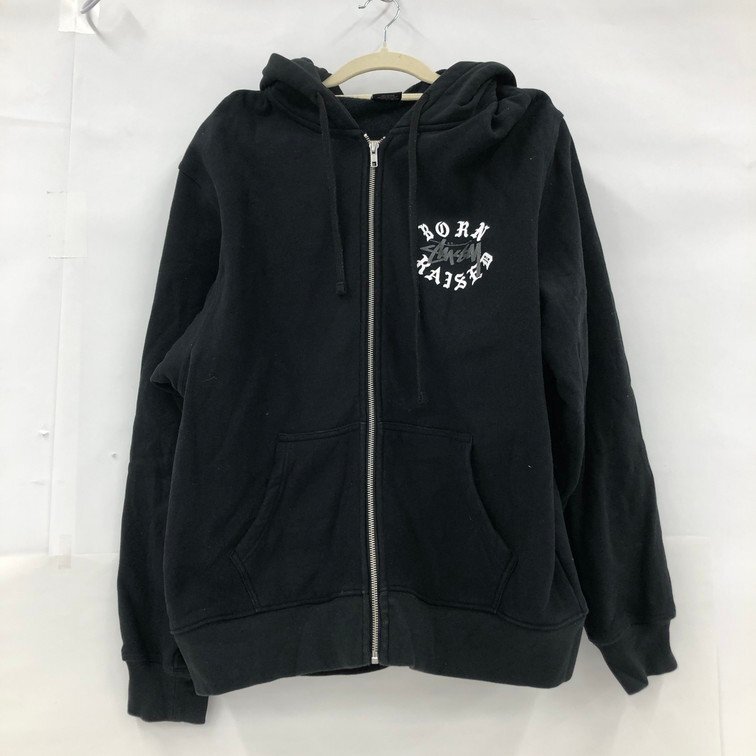 STUSSY ステューシー ジップアップ パーカー サイズM 綿70% FA23 STUSSY ステューシー ジップアップ パーカー サイズM 綿70% FA23