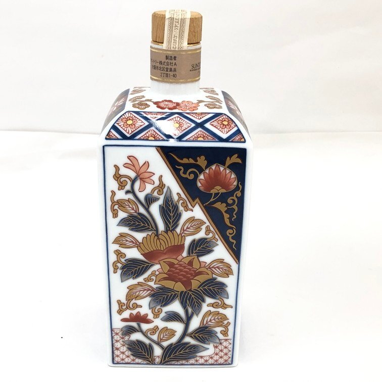 SUNTORY サントリー ウイスキー 有田焼 古伊万里手 染錦牡丹鳳凰 SUNTORY サントリー ウイスキー 有田焼 古伊万里手 染錦牡丹鳳凰