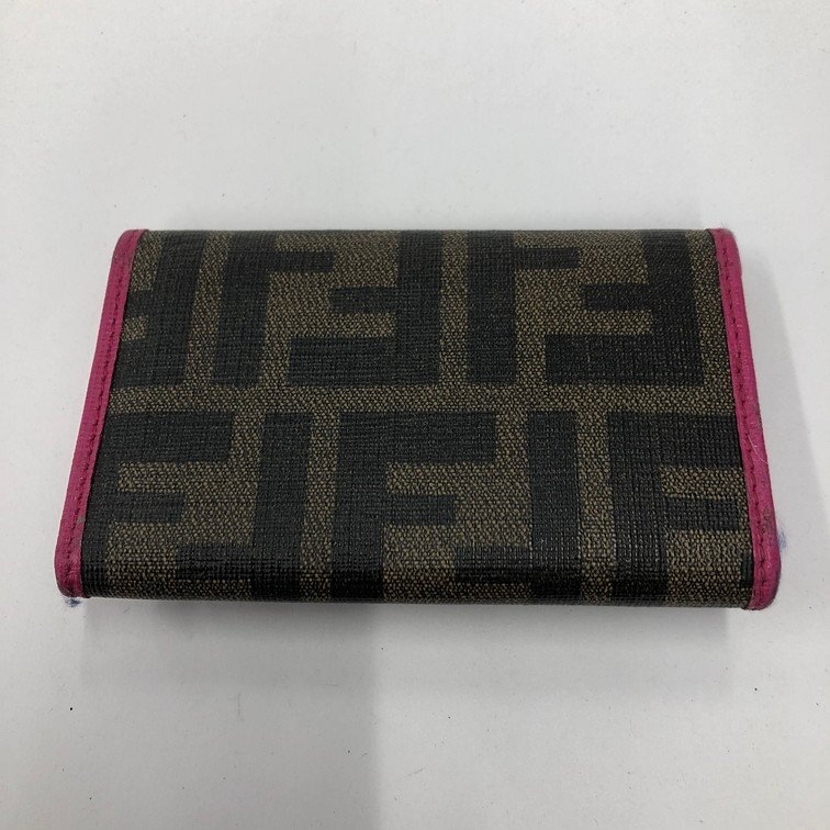 FENDI フェンディ ズッカ柄 キーケース 8AP079-GRP-139-2261 FENDI フェンディ ズッカ柄 キーケース 8AP079-GRP-139-2261