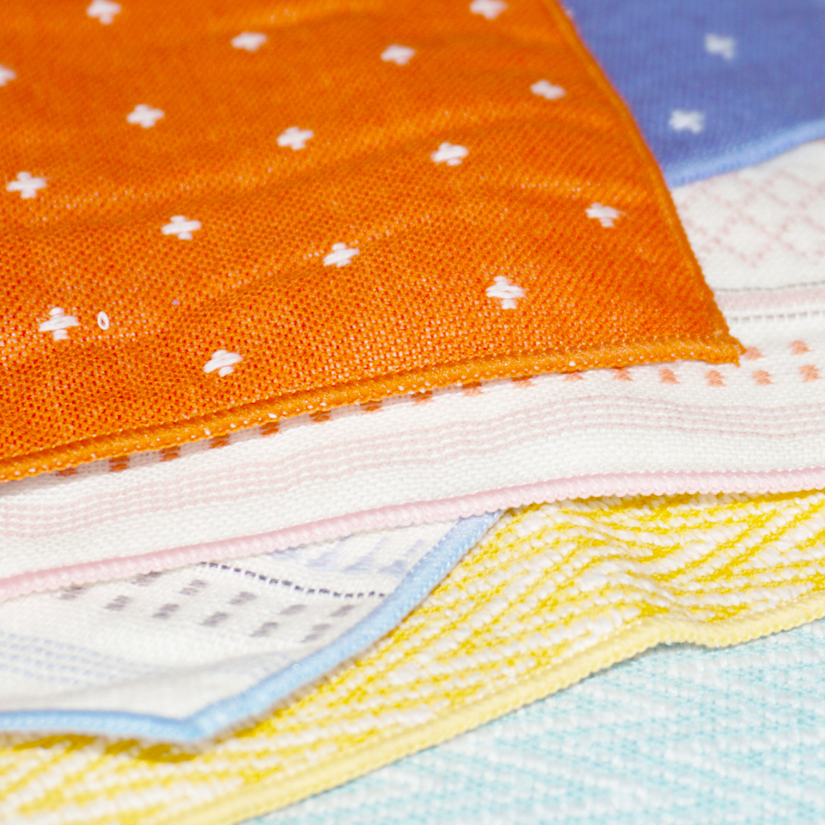 今治タオル ハンドタオル LE TISSU タオルハンカチ ハンカチ キカ柄 ピンク LT32082 PI ミニタオル 洗面 コットン キッチン_画像10