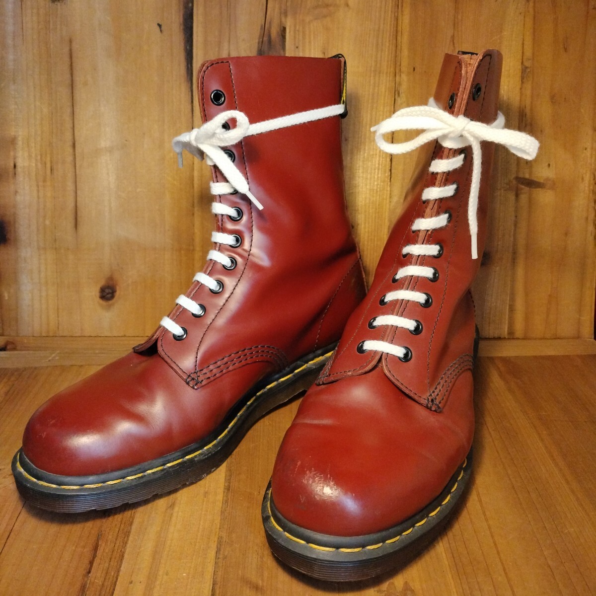 貴重 入手困難 廃盤 英国 ドクターマーチン Dr.Martens 10ホール 貴重 入手困難 廃盤 英国 ドクターマーチン Dr.Martens 10ホール