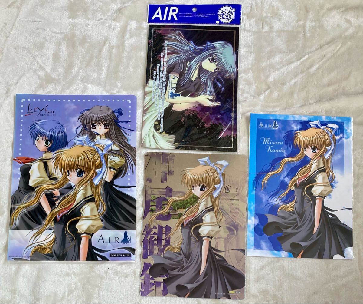 AIR Kanon key公式品限定グッズまとめ売りセット神尾観鈴遠野 AIR Kanon key公式品限定グッズまとめ売りセット神尾観鈴遠野