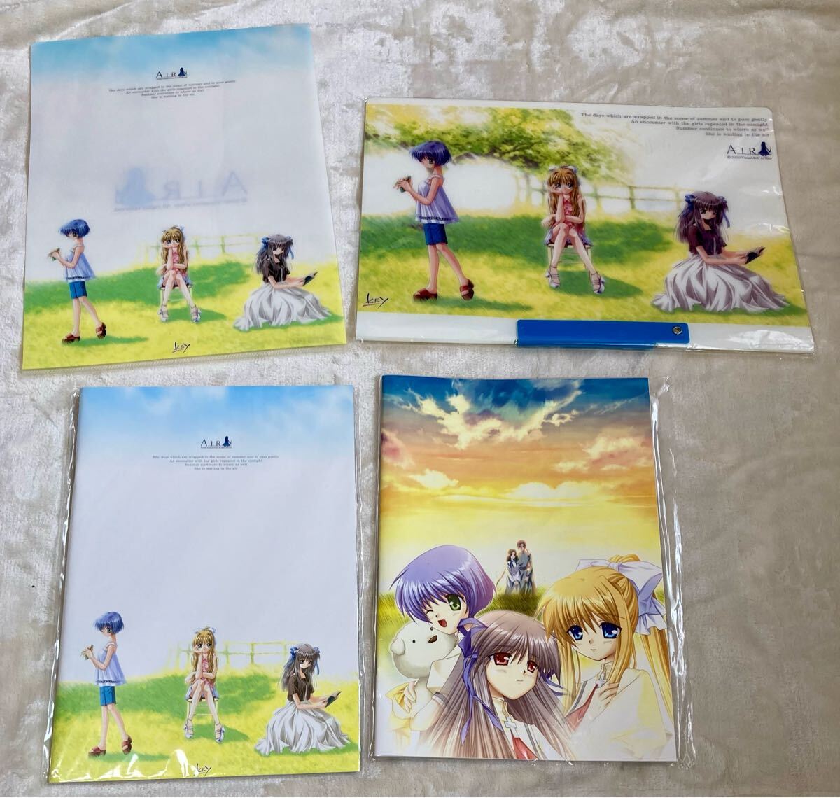 AIR Kanon key公式品限定グッズまとめ売りセット神尾観鈴遠野 AIR Kanon key公式品限定グッズまとめ売りセット神尾観鈴遠野