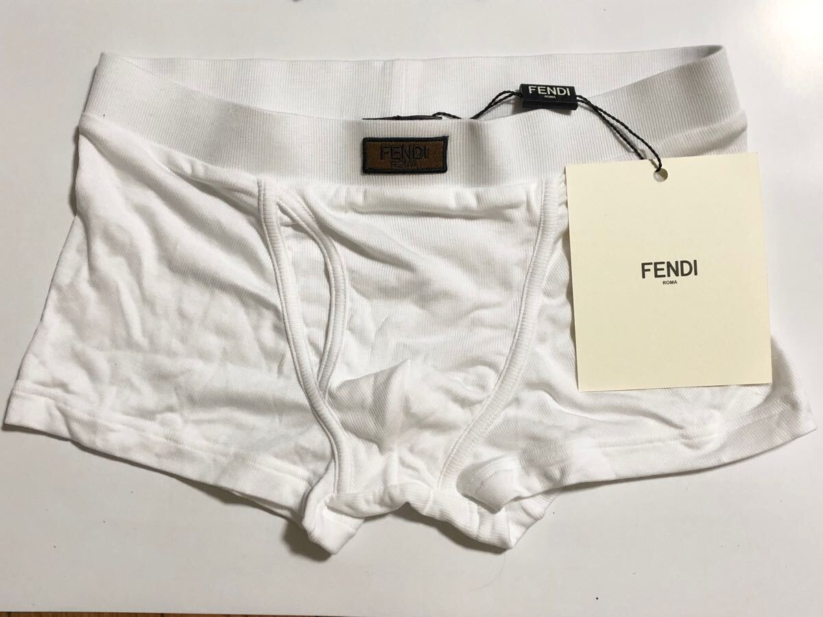 【FENDI】アンダーウェアセット 未使用 タグ付 FENDI Boxer Set ボックスロゴ 下着 アンダー