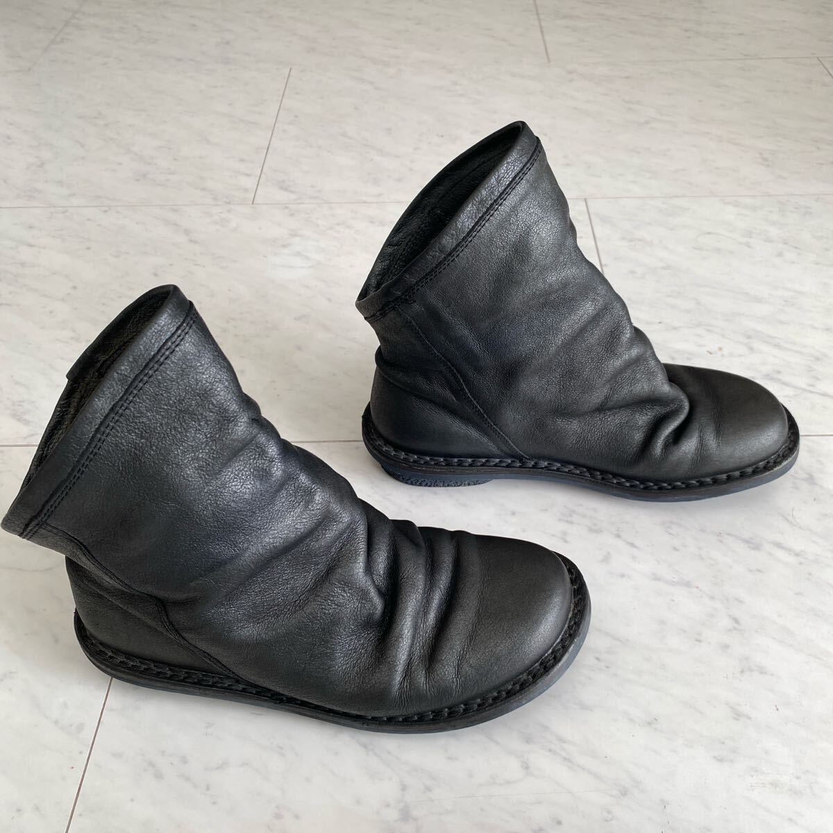 定価6.7万円 trippen トリッペン ショートブーツ 24cm(24.0cm 定価6.7万円 trippen トリッペン ショートブーツ 24cm(24.0cm