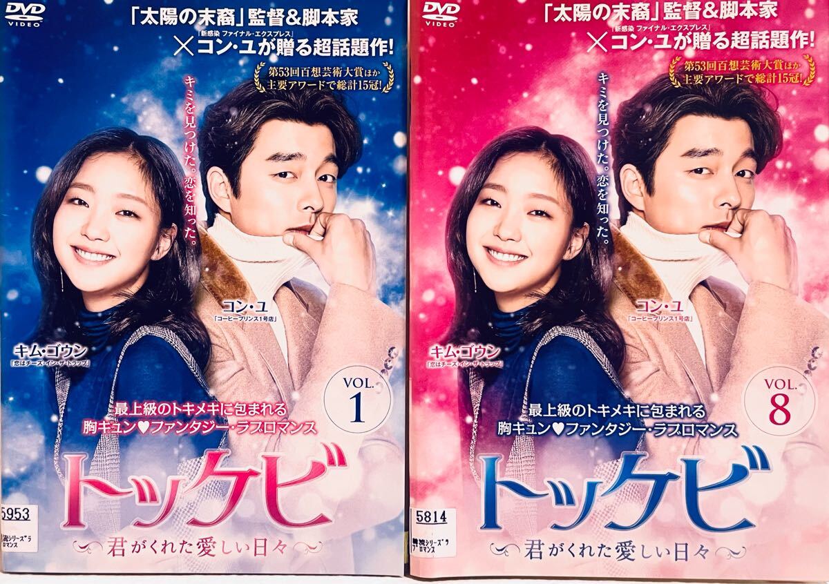 トッケビ 君がくれた愛しい日々 日本編集版 【全15巻】 レンタル版DVD 韓国ドラマ コンユ トッケビ 君がくれた愛しい日々 日本編集版 【全15巻】 レンタル版DVD 韓国ドラマ コンユ