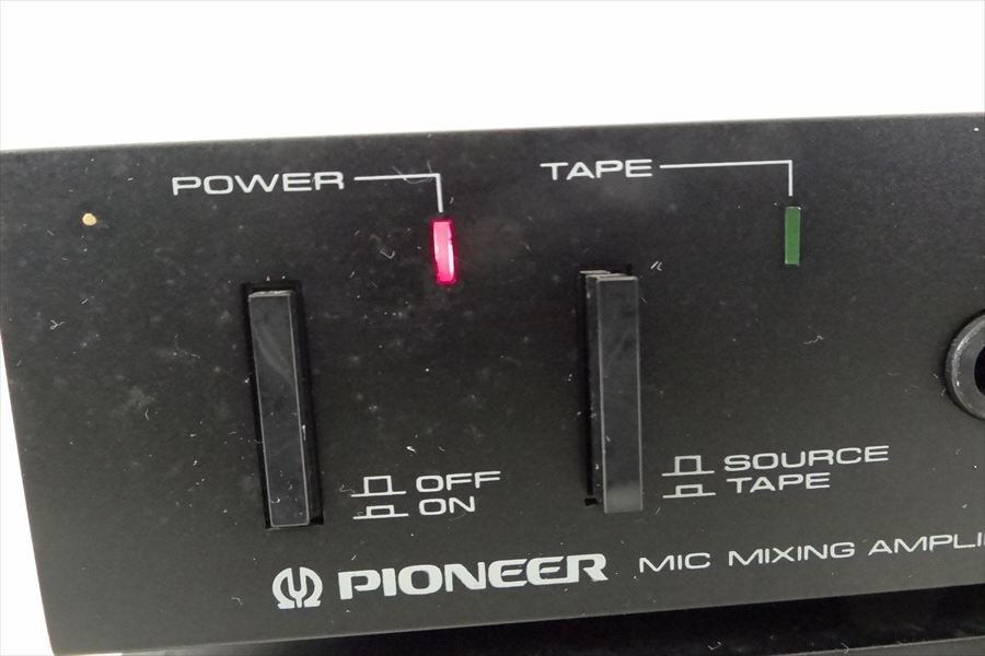 V PIONEER Pioneer MA-12 DT-12 усилитель б/у текущее состояние товар 250105B6166