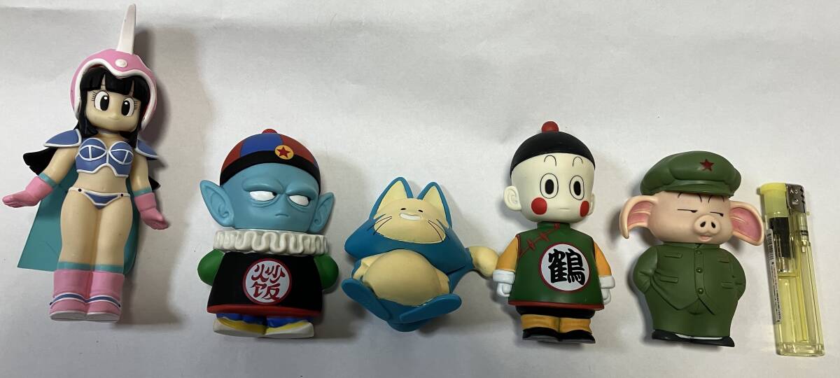 中古・ソフビ人形】ドラゴンボール / ウーロン・餃子・プーアル 中古・ソフビ人形】ドラゴンボール / ウーロン・餃子・プーアル