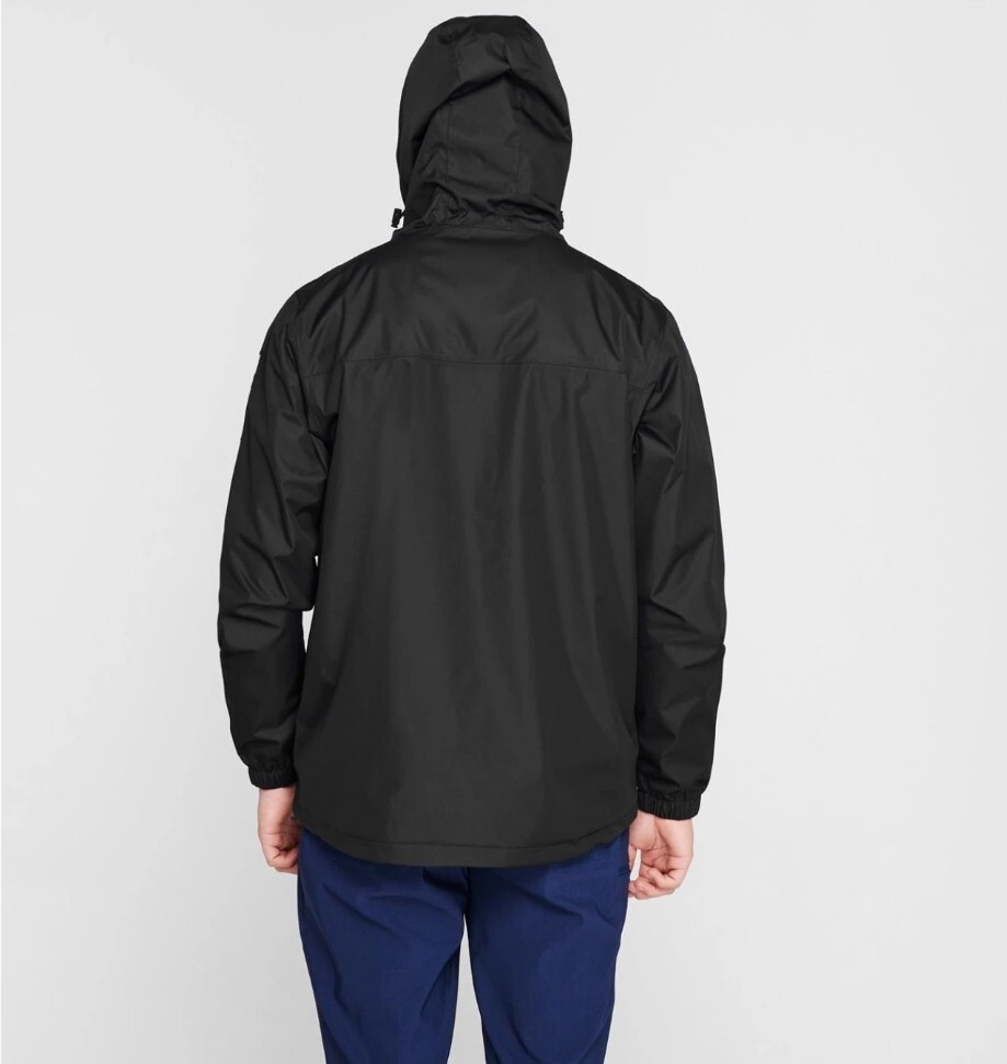 新品 Karrimor ブラック Eco レインジャケット 防風防水 黒 新品 Karrimor ブラック Eco レインジャケット 防風防水 黒