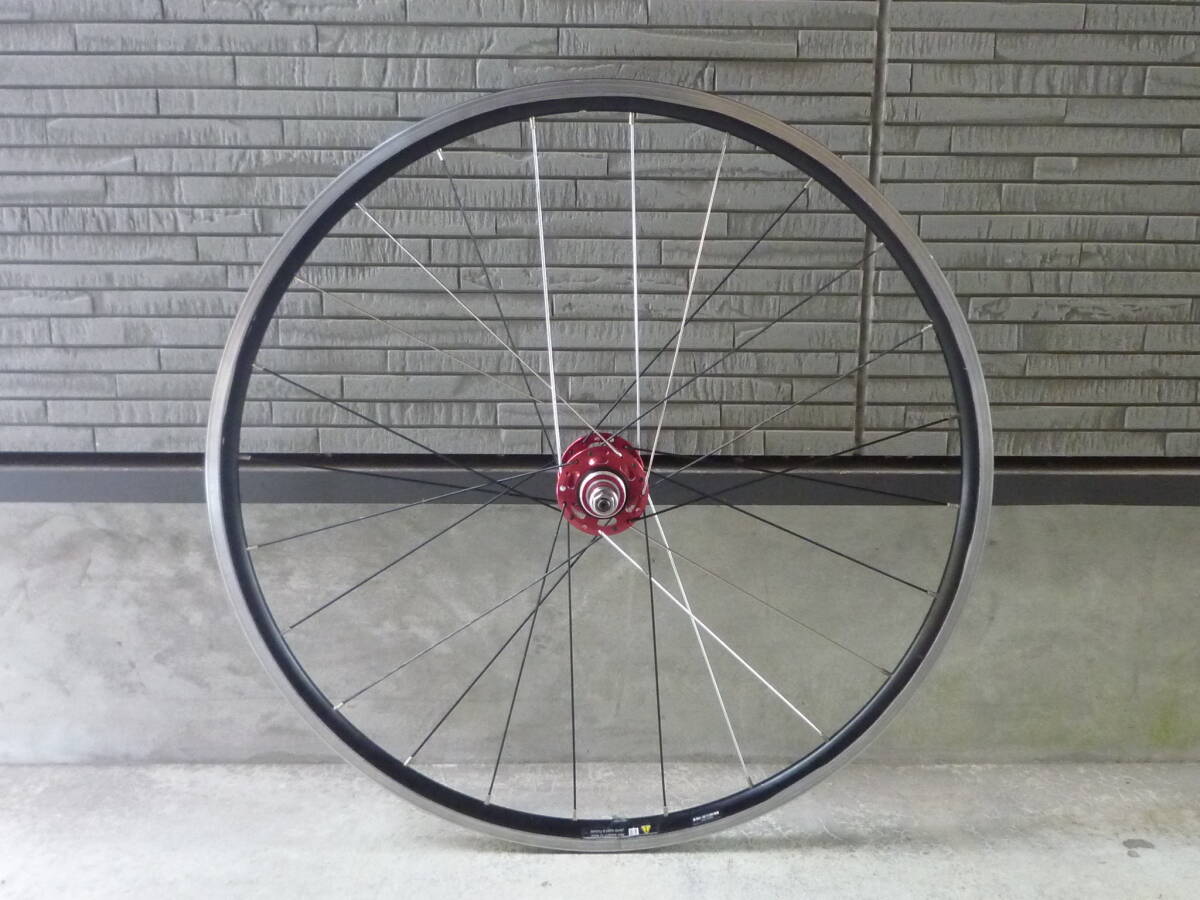 shimano組み換え品 ピスト シングル用 700Cリアホイール120mm 24H