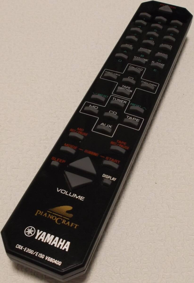 中古品 YAMAHA CRX-E200/E150 V680400 リモコン 現(xiàn)狀品