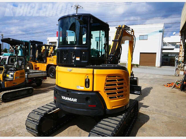  Mini гидравлический экскаватор ( Mini Yumbo ) Yanmar ViO55 (ViO55-6A) кабина specification Quick фаркоп 2025 год 3h {