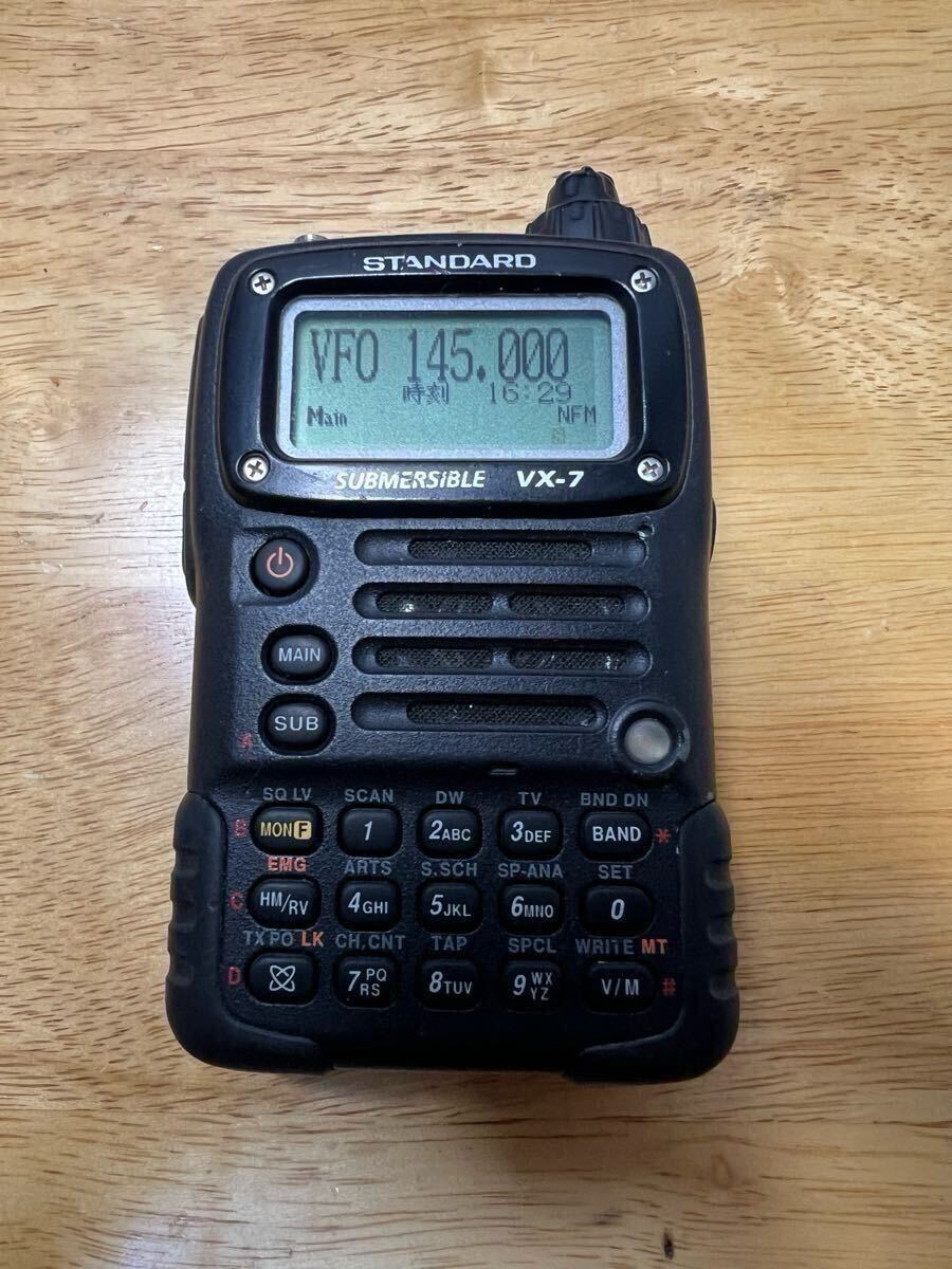 バーテックス スタンダード YAESU VX-7 50/145/430 動作確認