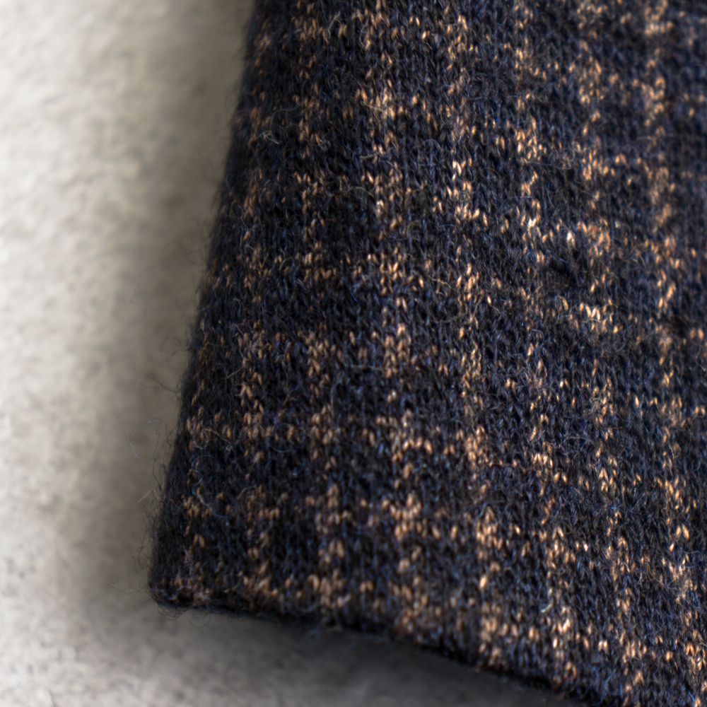 イタリア老舗★新品 PAOLONI ウール コットン メランジ ニット ジャージー ジャケット 50 送料無料 メンズ サルトリア パオローニ_画像7