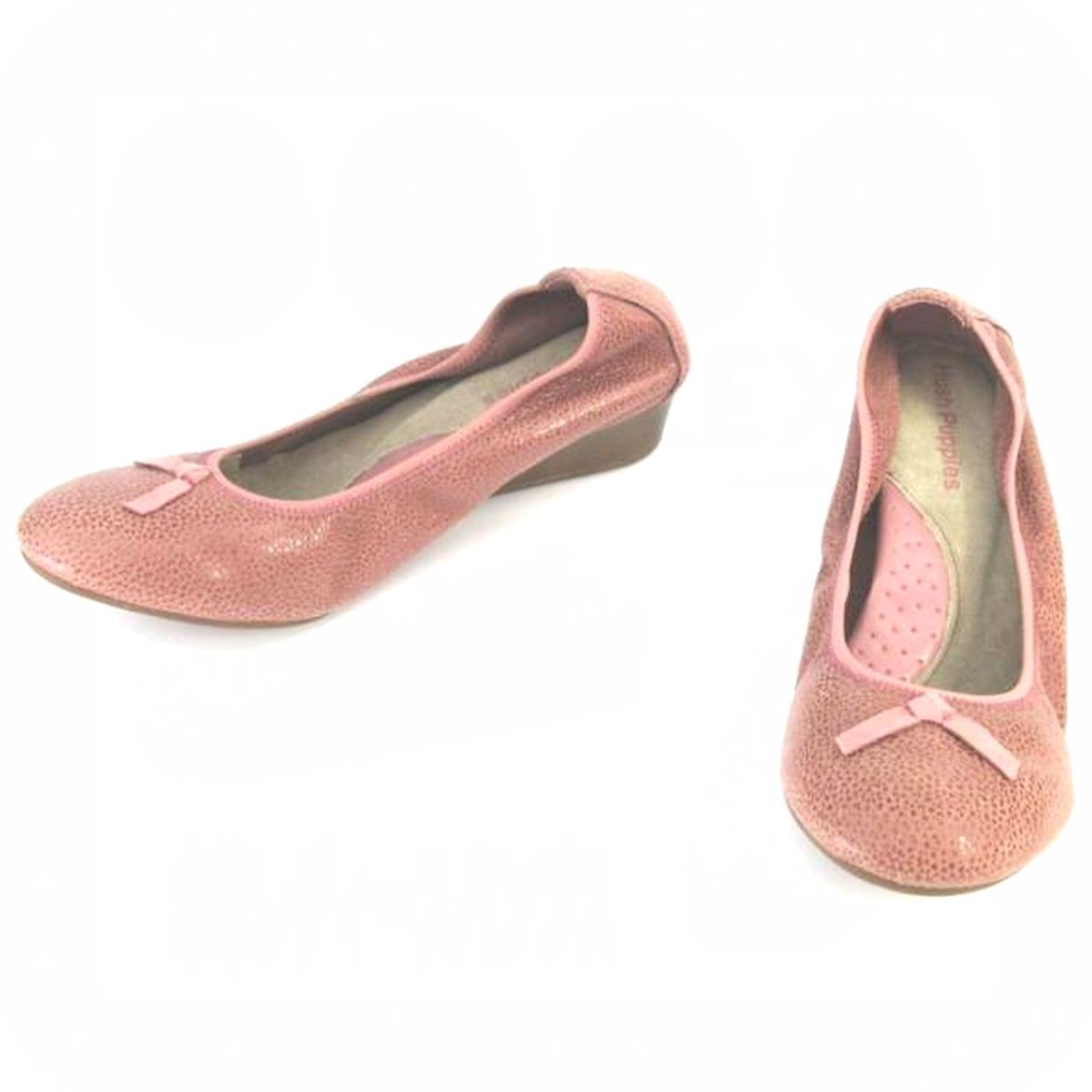 23cm rose натуральная кожа едет туфли-лодочки Wedge подошва балет туфли-лодочки приятный .. большой . производства обувь - shupapi-Hush Puppies Honshu бесплатная доставка S8986