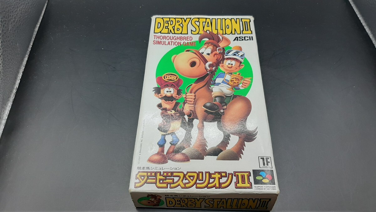 【SFC204】 ダービースタリオンII スーパーファミコン 任天堂 ファミコン_画像3
