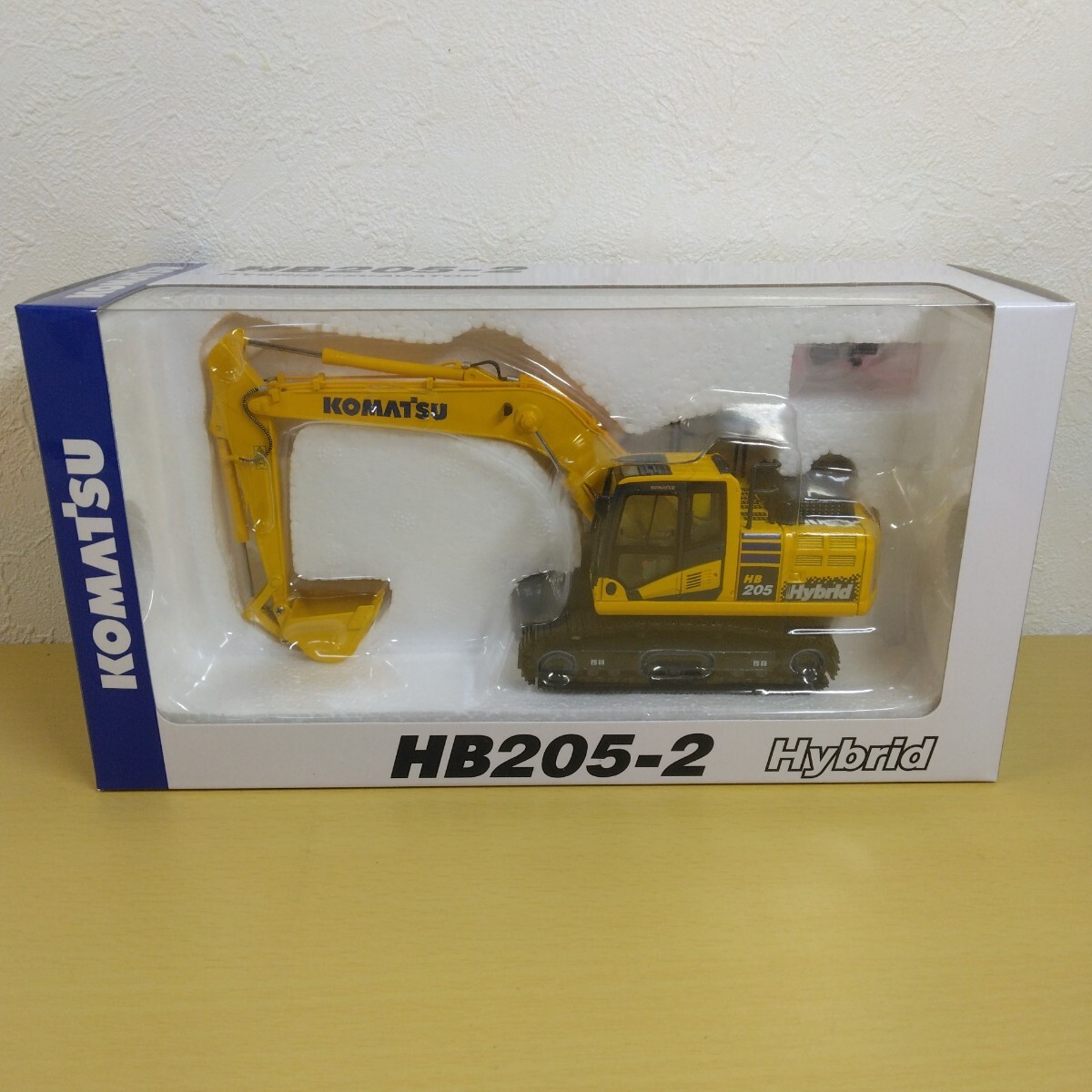 最低価格の 1/50 KOMATSU ショベルカー HB205-2 HYBRID EXCAVATOR コマツ 建 建設車両、作業車