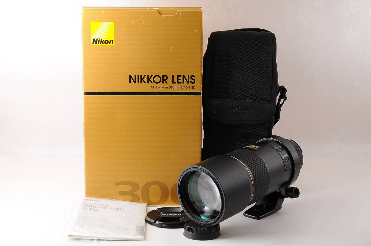 箱ケース付き ニコン NIKON AF-S NIKKOR 300mm F/4 D IF ED 箱ケース付き ニコン NIKON AF-S NIKKOR 300mm F/4 D IF ED