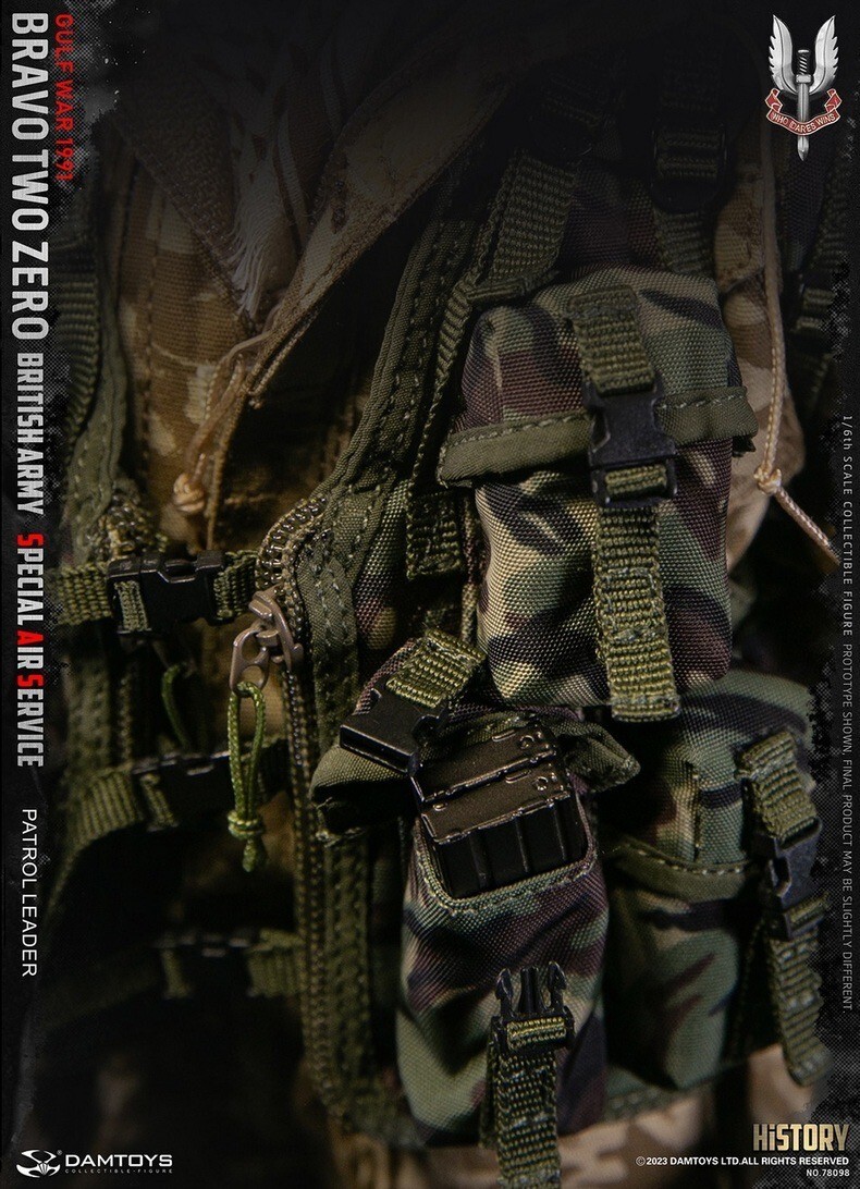 DAMTOYS 1/6 イギリス陸軍特殊空挺部隊 SAS パトロール隊 DAMTOYS 1/6 イギリス陸軍特殊空挺部隊 SAS パトロール隊