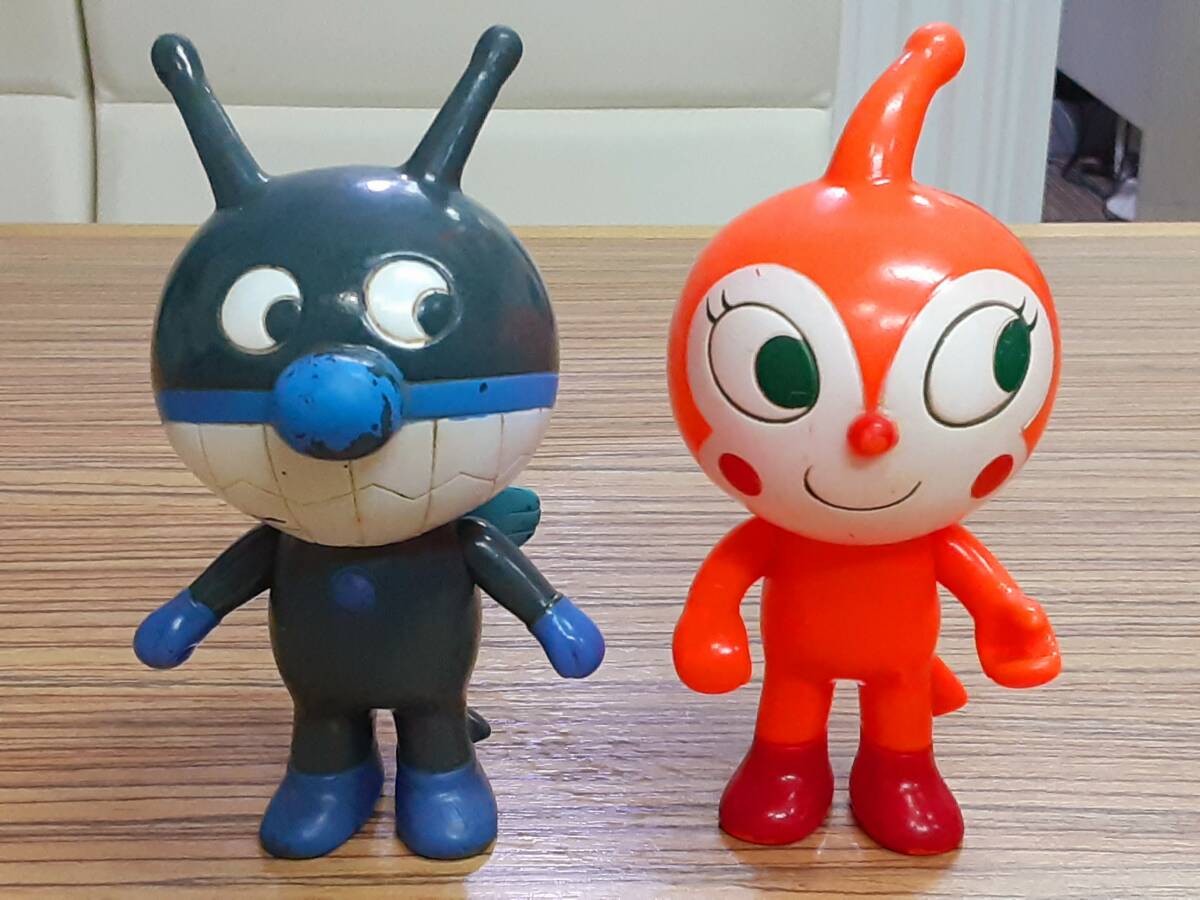 80年代バンダイ製!アンパンマンの仲間ソフビ☆バイキンマン 80年代バンダイ製!アンパンマンの仲間ソフビ☆バイキンマン