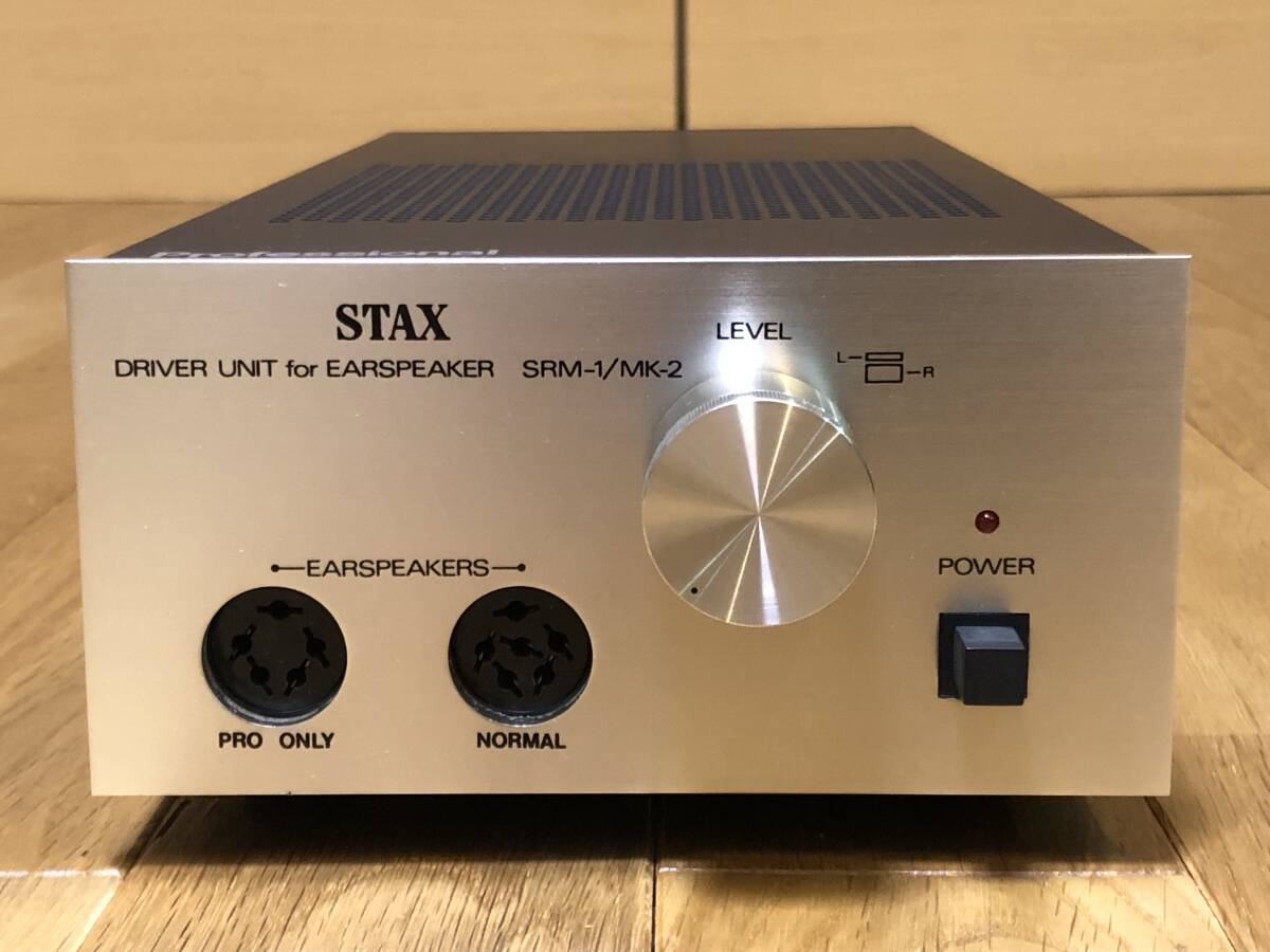 即決/送無 STAX スタックス SRM-1 MKⅡ/PRO 入魂の一作 プロ 即決/送無 STAX スタックス SRM-1 MKⅡ/PRO 入魂の一作 プロ