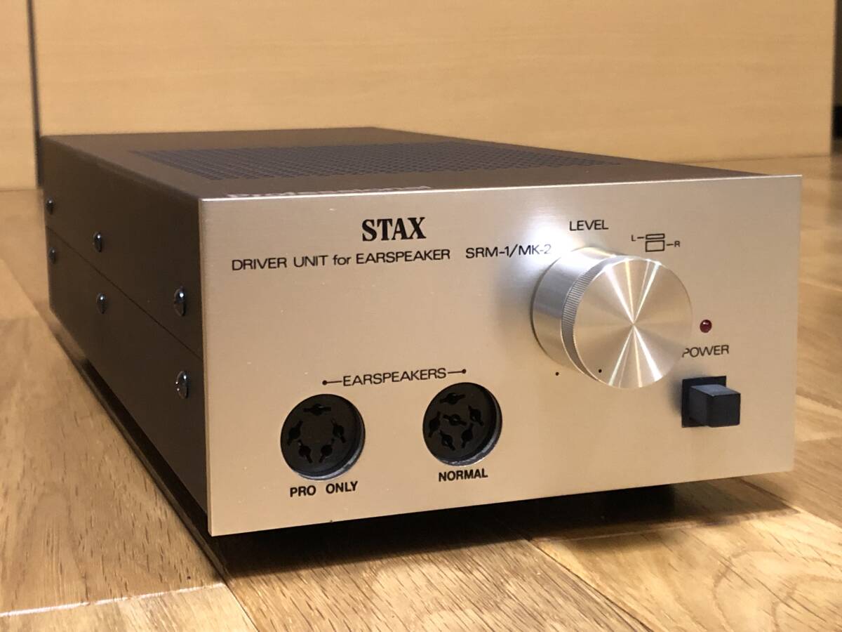 即決/送無 STAX スタックス SRM-1 MKⅡ/PRO 入魂の一作 プロ 即決/送無 STAX スタックス SRM-1 MKⅡ/PRO 入魂の一作 プロ