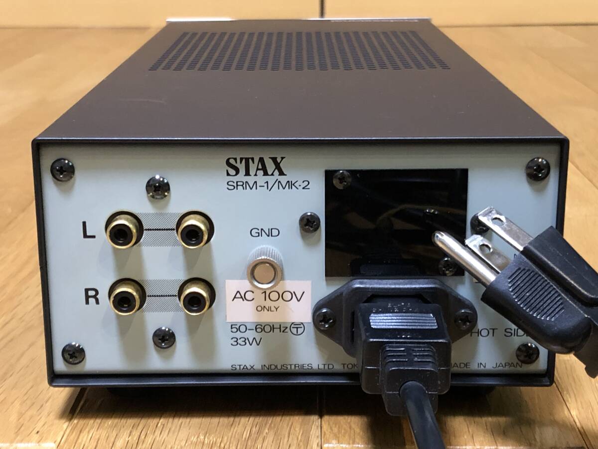 即決/送無 STAX スタックス SRM-1 MKⅡ/PRO 入魂の一作 プロ 即決/送無 STAX スタックス SRM-1 MKⅡ/PRO 入魂の一作 プロ
