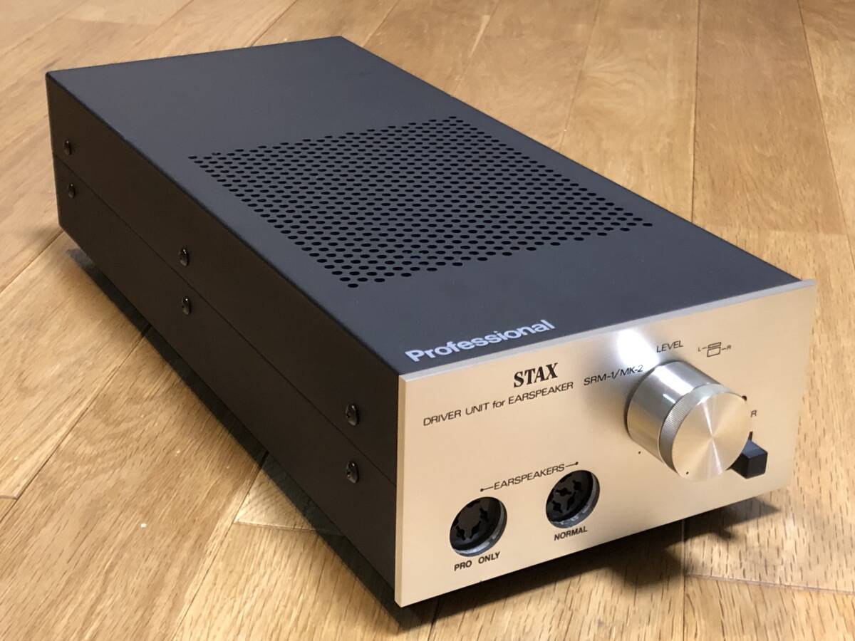 即決/送無 STAX スタックス SRM-1 MKⅡ/PRO 入魂の一作 プロ 即決/送無 STAX スタックス SRM-1 MKⅡ/PRO 入魂の一作 プロ