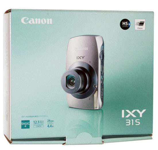 Canon デジタルカメラ IXY 31S シルバー 1210万画素 未使用 [管理:1050025235]