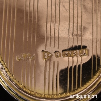  Британия античный 1912 год Edward . утро времена 9ct Gold Rocket подвеска 